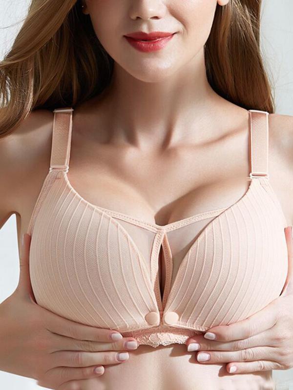 Grenadine Adjustable Straps Wire Free Nursing Bra