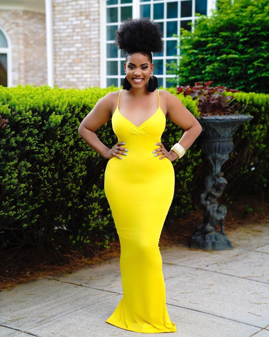 Spaghetti Strap Offshoulder Bodycon Maternity Baby Shower Dress