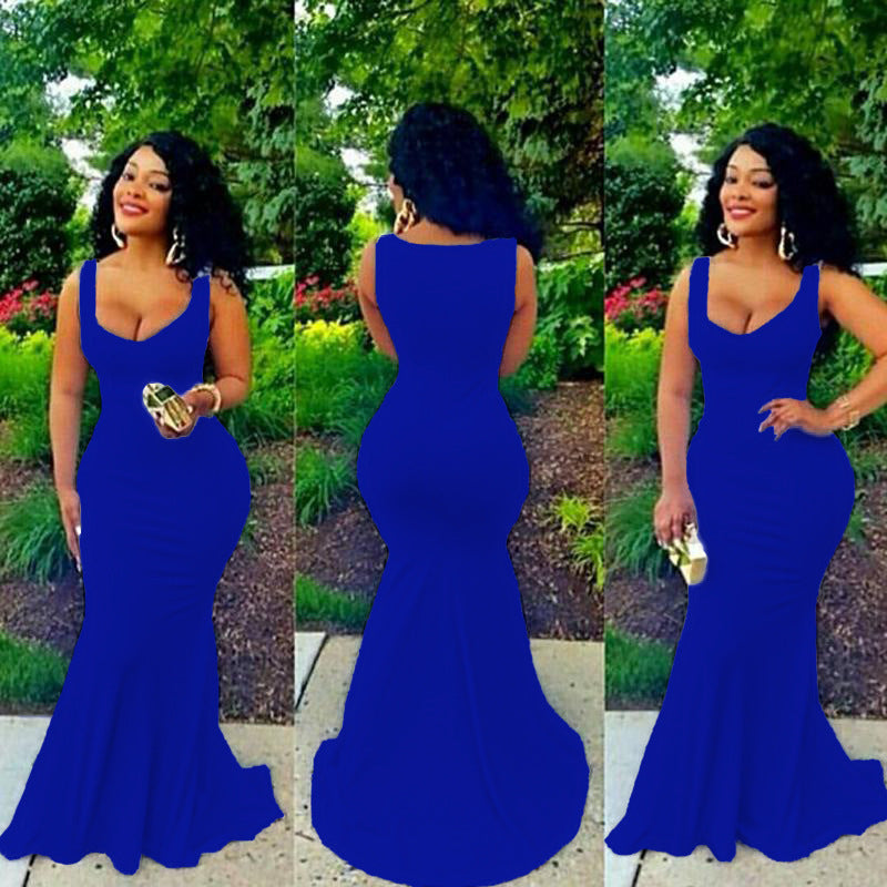 Condole Belt Offshoulder Mermaid Maternity Maxi Dress