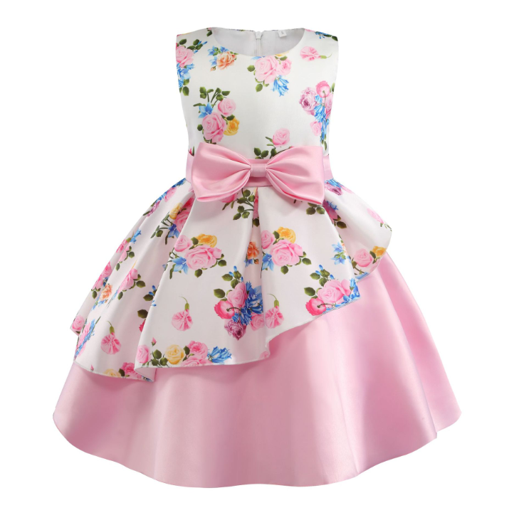 Toddle Flower Girl Wedding Dress Elegant Dresses for Party Birthday 2-10Years
