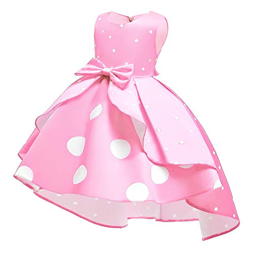 Girls Party Dress Dot Princess Dress for Girls Formal Dresses Elegant Baby Girls Dress Age 0-10 Years