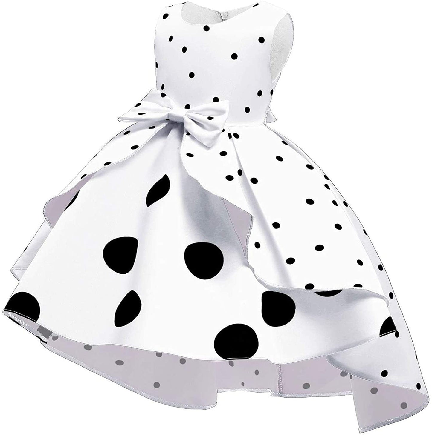 Girls Party Dress Dot Princess Dress for Girls Formal Dresses Elegant Baby Girls Dress Age 0-10 Years