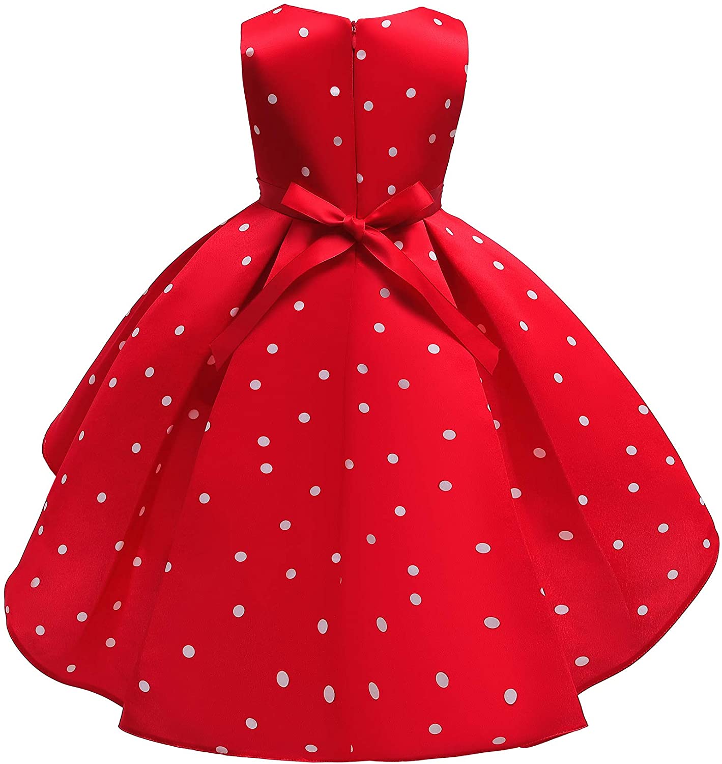 Girls Party Dress Dot Princess Dress for Girls Formal Dresses Elegant Baby Girls Dress Age 0-10 Years