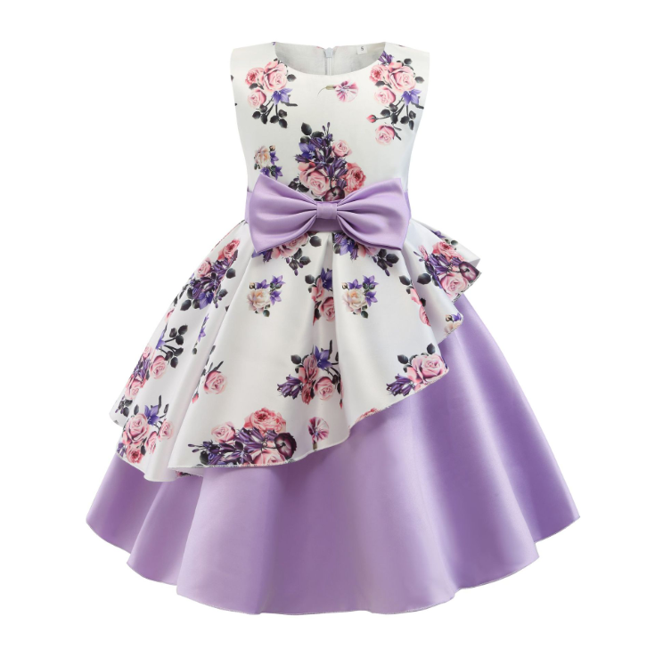 Toddle Flower Girl Wedding Dress Elegant Dresses for Party Birthday 2-10Years