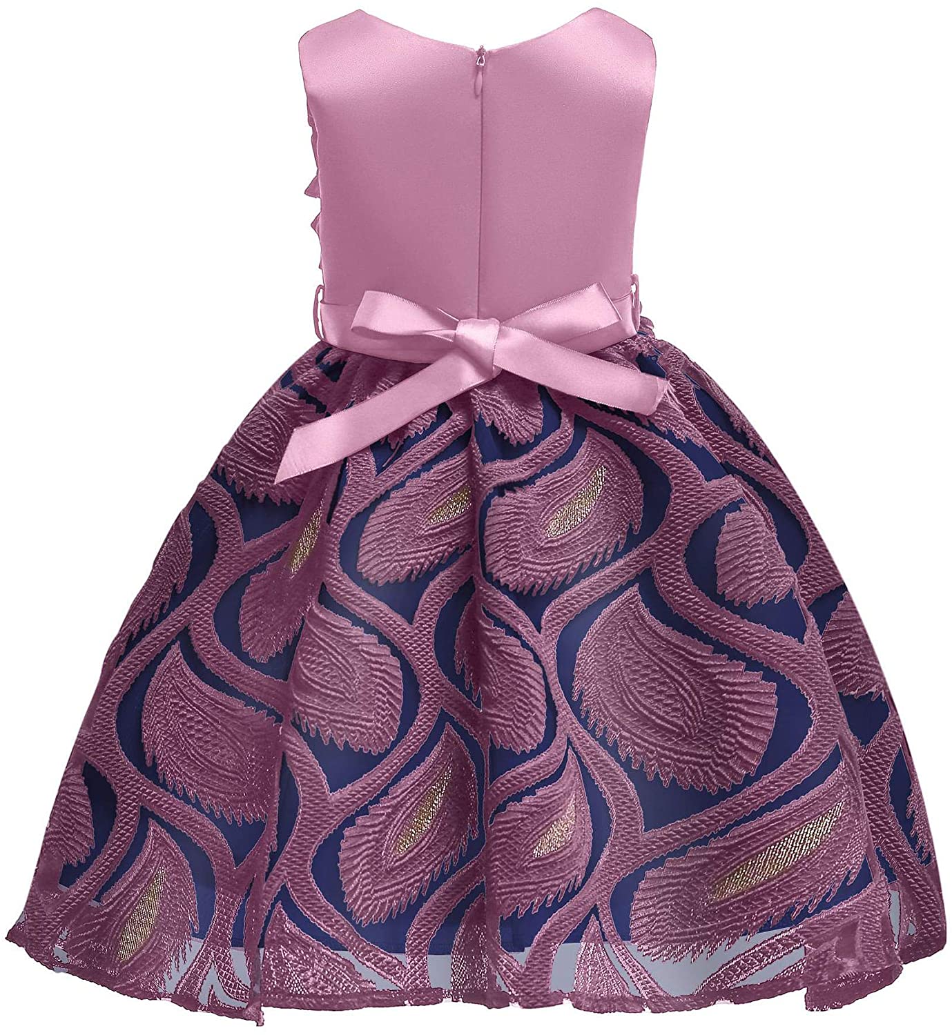 Girls Dresses Flower Girl Wedding Dress Elegant Dresses for Party 2-10Years