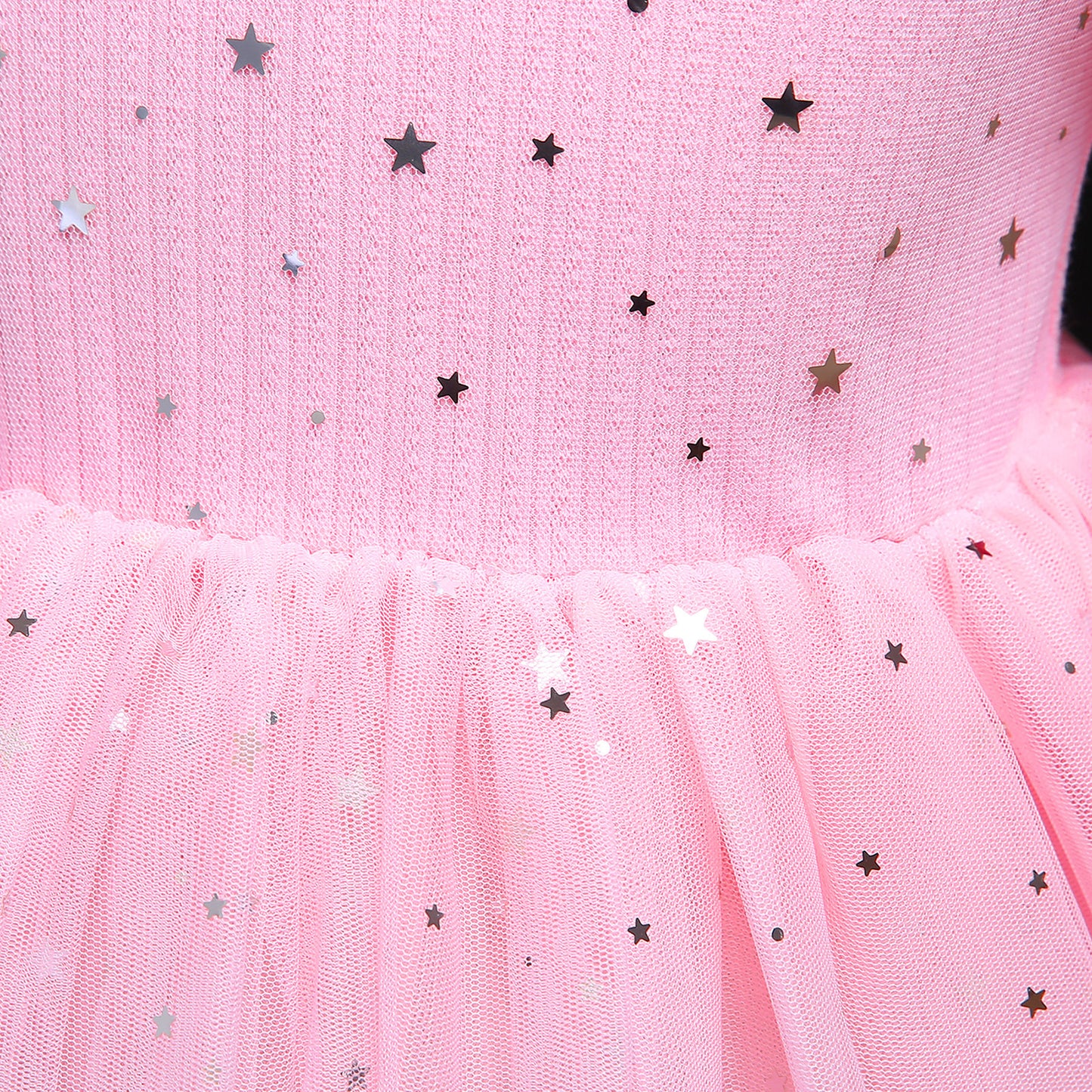 Toddler Girls Rainbow Pageant Dresses Long Sleeve Sparkly Tutu Princess Gown for Birthday Christmas Wedding Party 2-10Years