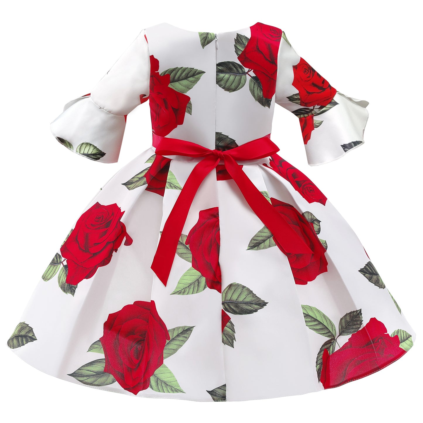Toddle Girl Flower Dresses Ruffles Layered Floral Formal for Wedding Birthday Pageant Tea Party 2-10Years