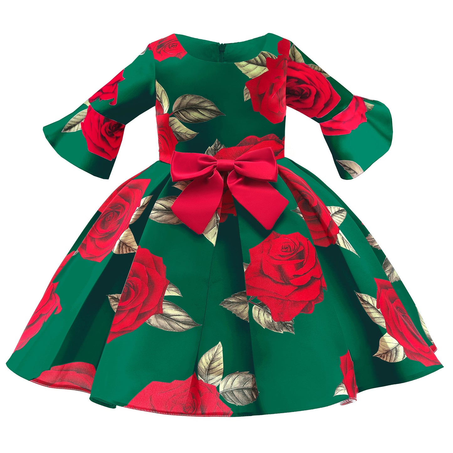 Toddle Girl Flower Dresses Ruffles Layered Floral Formal for Wedding Birthday Pageant Tea Party 2-10Years