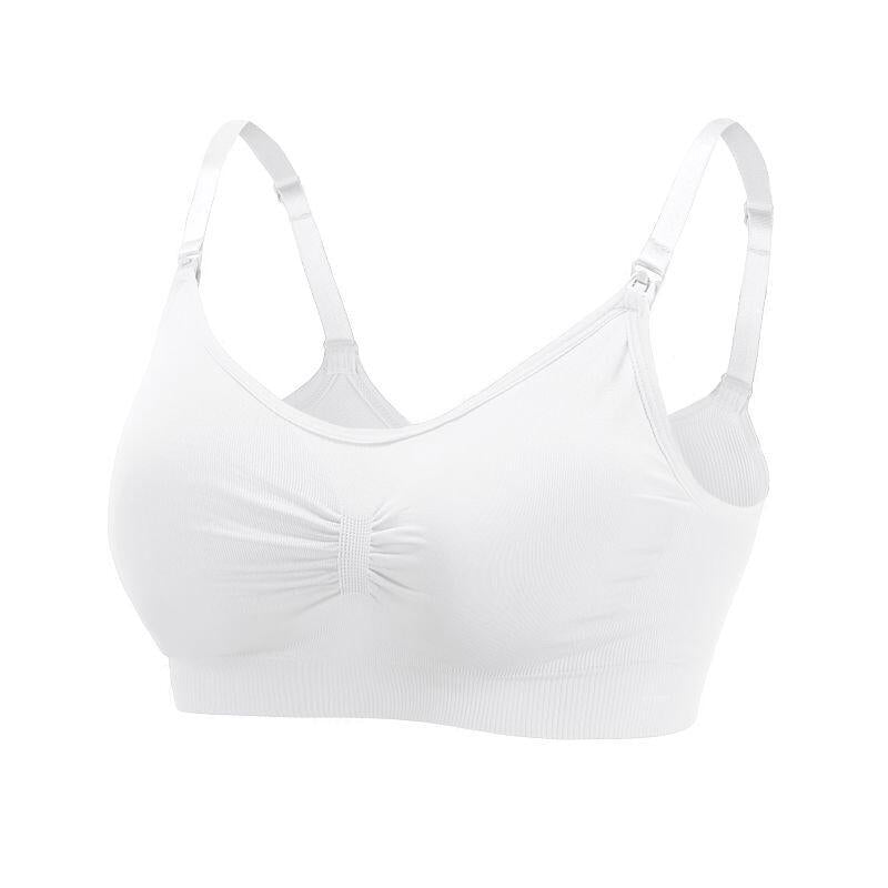 Seindeal Solid Color Multi-Functional Breastfeeding Bras Maternity Nursing Bra for Lactant Women