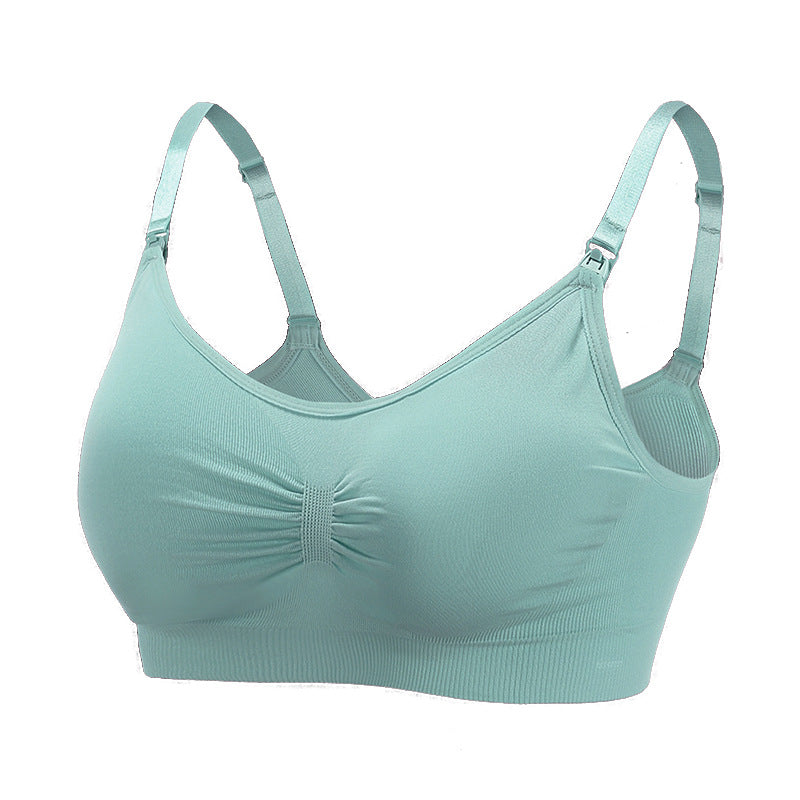 Seindeal Solid Color Multi-Functional Breastfeeding Bras Maternity Nursing Bra for Lactant Women