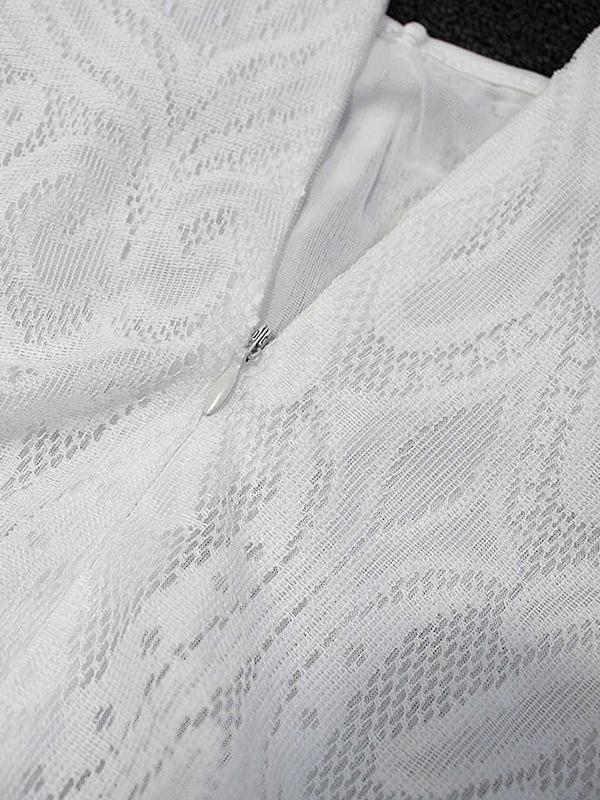 Seindeal Lace Off Shoulder Bodycon Slit Short Sleeve Maternity Banquet Maxi Dress