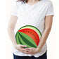 Watermelon Print Short Sleeve Maternity  Casual T-Shirt