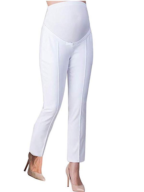 Seindeal High Waisted Maternity Elegant Plus Size Casual Pencil Long Pants