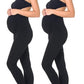 Bandeau V-neck Cut Out Sleeveless Yoga Long Maternity Legging