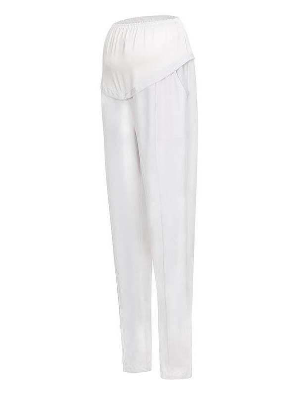 Seindeal High Waisted Maternity Elegant Plus Size Casual Pencil Long Pants