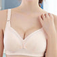 Seindeal Buttons Adjustable Shoulder Strap Wire Free Casual Nursing Bra