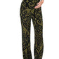 Pockets Vintag Tribal Print High Waisted Maternity Casual Long Pants