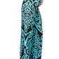 Pockets Vintag Tribal Print High Waisted Maternity Casual Long Pants