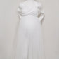 Lace Mesh Off Shoulder Baby Shower Photoshoot Maternity Maxi Dress