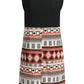 Seindeal Bohemian Print Draped Nursing Maternity Mini Dress