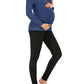 Seindeal Solid Color V-neck Long Sleeve Maternity Nursing T-Shirt