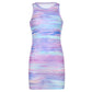 Colorful Tie Dye Maternity Mini Dress