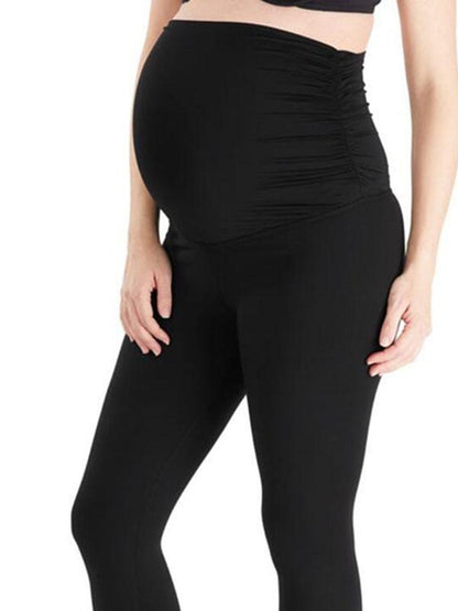 Yoga Cotton High Waisted Sports Maternity Long Legging