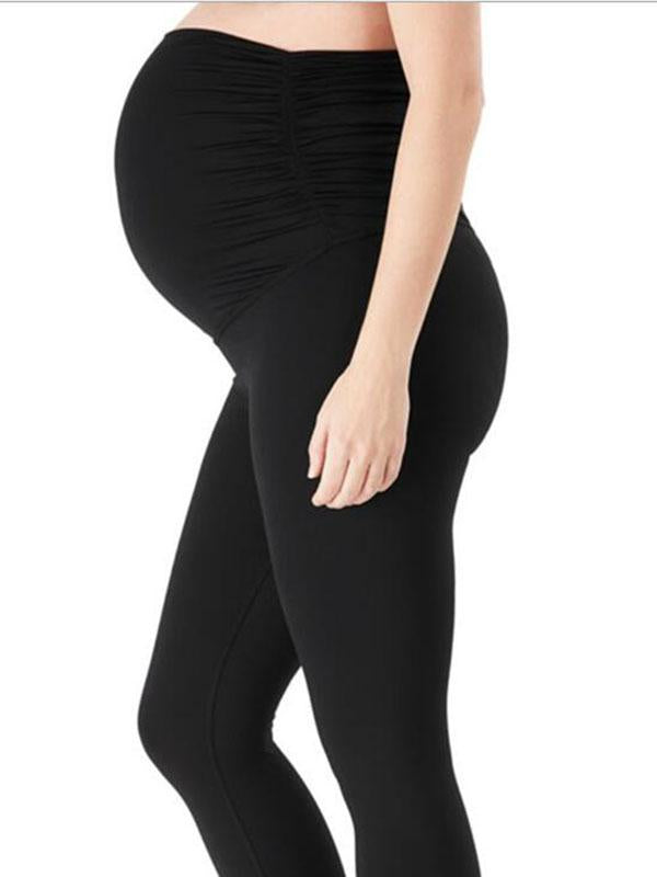 Yoga Cotton High Waisted Sports Maternity Long Legging