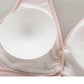 Striped Adjustable Shoulder Strap Wire Free Casual Nursing Bra