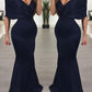 Off Shoulder Bodycon Mermaid Maternity Maxi Dress
