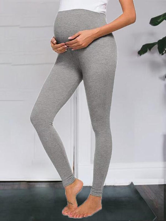 Seindeal Skinny Long Maternity Yoga Leggings Over The Belly