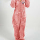 Zipper Plus Size Long Sleeve Christmas Maternity Cute Jumpsuit