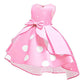 Girls Party Dress Dot Princess Dress for Girls Formal Dresses Elegant Baby Girls Dress Age 0-10 Years