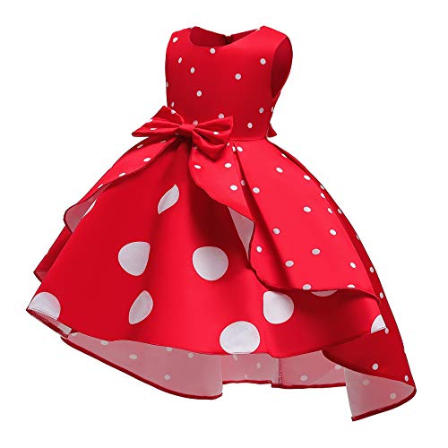 Girls Party Dress Dot Princess Dress for Girls Formal Dresses Elegant Baby Girls Dress Age 0-10 Years