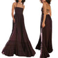 Spaghetti Strap Halter Neck Off Shoulder Maternity Maxi Dress