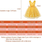 Girls Dresses Flower Girl Lace Wedding Dress Elegant Dresses for Party 2-10Years