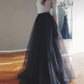 Seindeal Mesh Pleated Elastic Waist Floor Length Elegant Tutu Maxi Skirt Tulle Skirt Evening Skirt Women Fashion