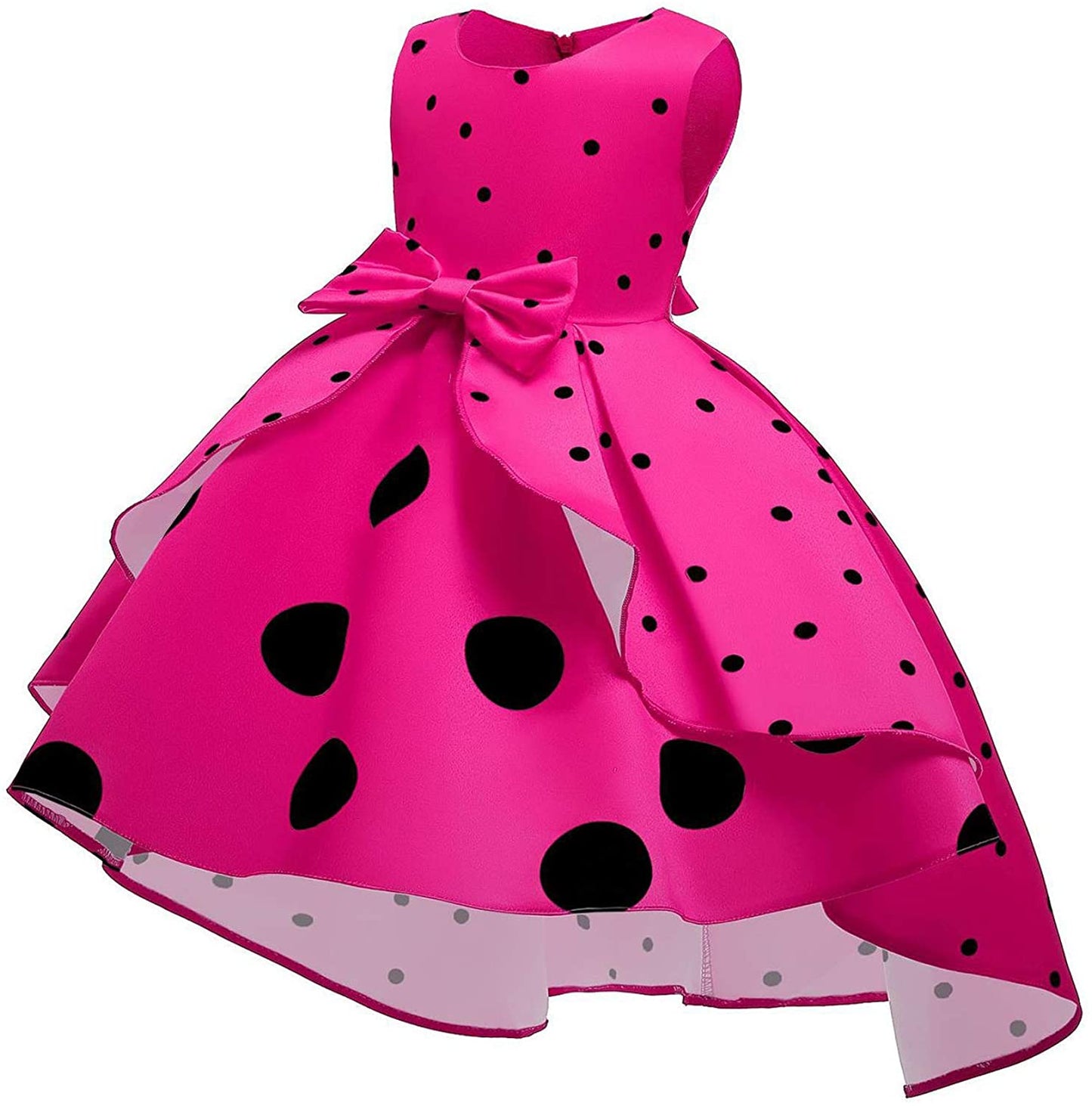 Girls Party Dress Dot Princess Dress for Girls Formal Dresses Elegant Baby Girls Dress Age 0-10 Years