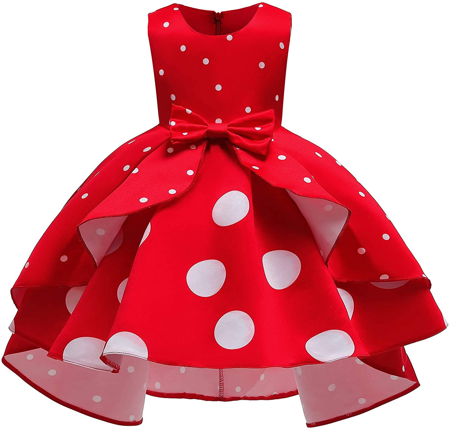 Girls Party Dress Dot Princess Dress for Girls Formal Dresses Elegant Baby Girls Dress Age 0-10 Years