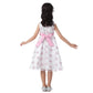 Girls Dress for Wedding Flower Sequin Gown Bowknot for Birthday Music Party 2-10Years