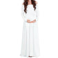 Seindeal Draped Off Shoulder Maxi Maternity Dress for Babyshower