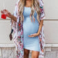 Seindeal Vest Midi Maternity Bodycon Dress Outfits for Workwear with Solid Pleated Spaghetti Strap