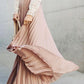 Seindeal Pleated A-Line Elegant Bohemian Skirt Long Party Pleated Skirt Maxi Skirt Beach Skirt