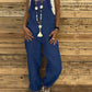 Oversize casual bib women overalls dungarees