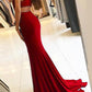 Cut Out Slit Round Neck Sleeveless Women Maxi Dresses Evening Dress Ball Gown