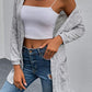 Solid Color Pockets Long Sleeve Women Fashion Cardigans Cardigan