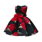 Toddle Girl Flower Dresses Ruffles Layered Floral Formal for Wedding Birthday Pageant Tea Party 2-10Years