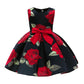 Toddle Girl Flower Dresses Ruffles Layered Floral Formal for Wedding Birthday Pageant Tea Party 2-10Years