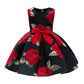 Toddle Girl Flower Dresses Ruffles Layered Floral Formal for Wedding Birthday Pageant Tea Party 2-10Years