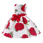 Toddle Girl Flower Dresses Ruffles Layered Floral Formal for Wedding Birthday Pageant Tea Party 2-10Years